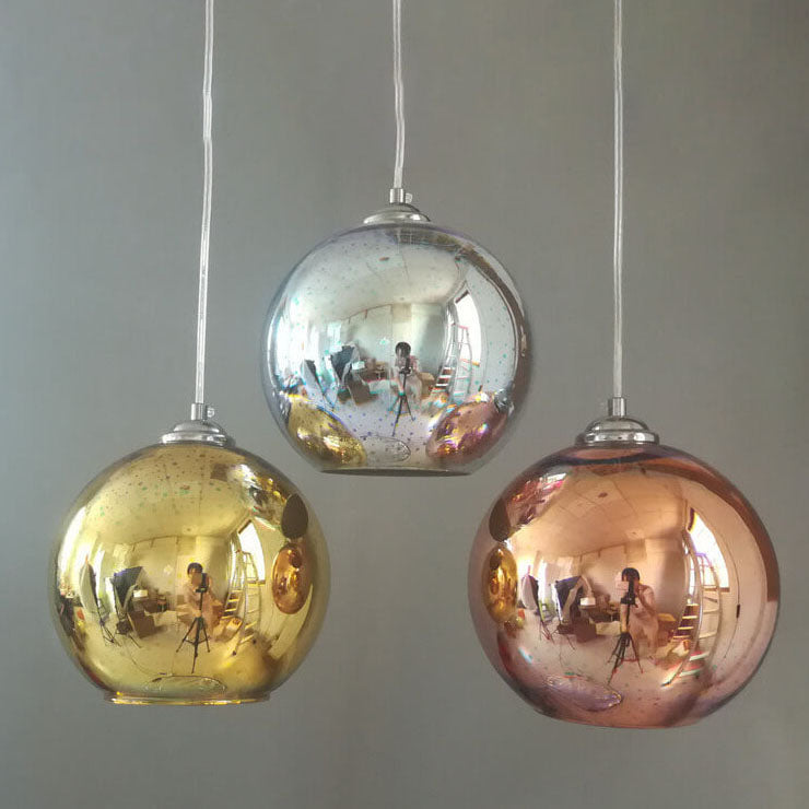 3D Fireworks Glass Pendant Light