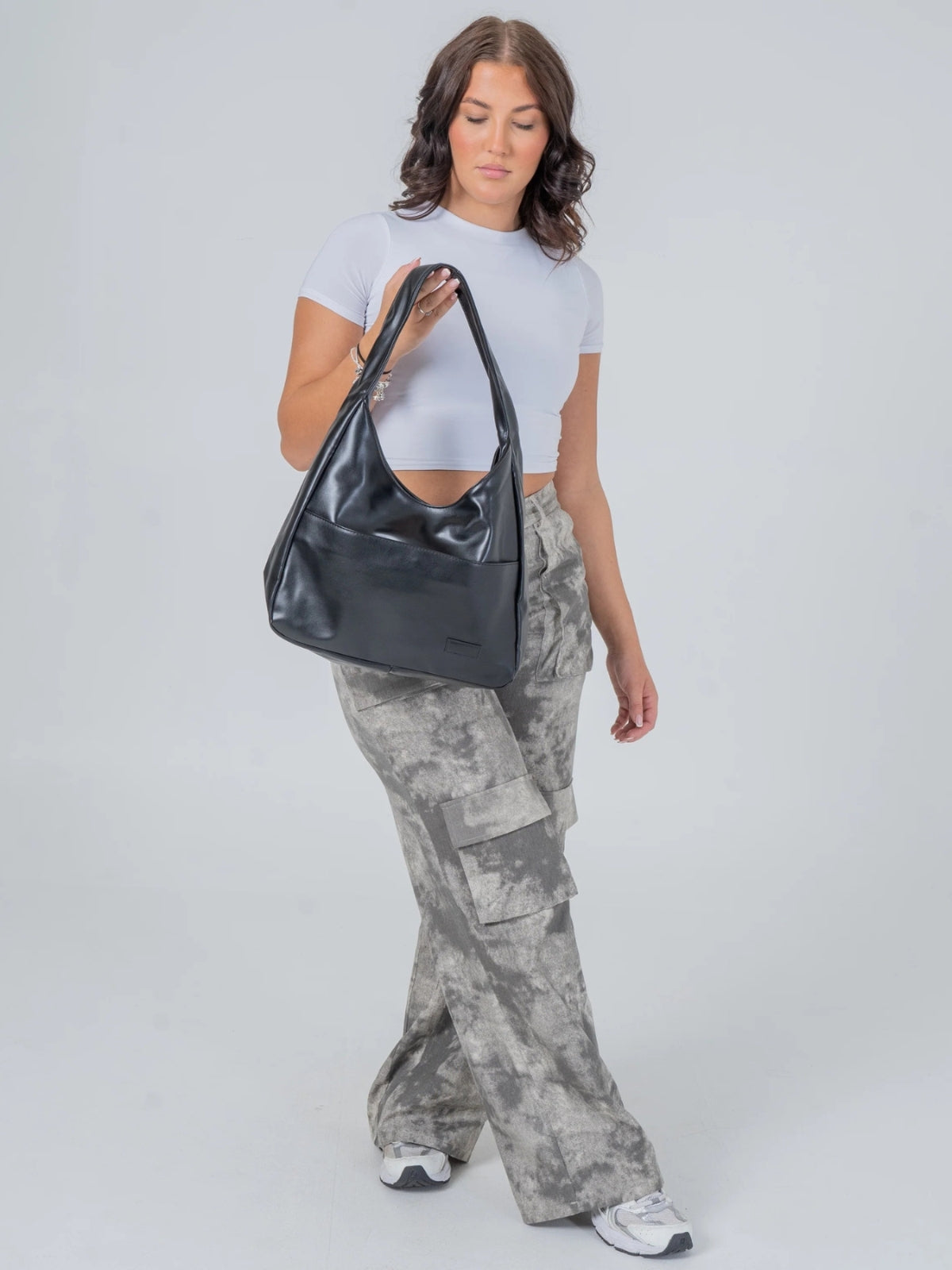 Everyday Vegan Leather Shoulder Bag