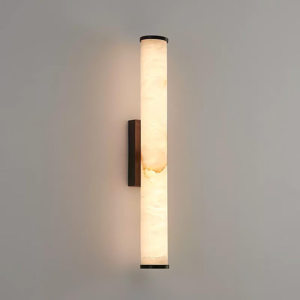 Alabaster Column Wall Sconce