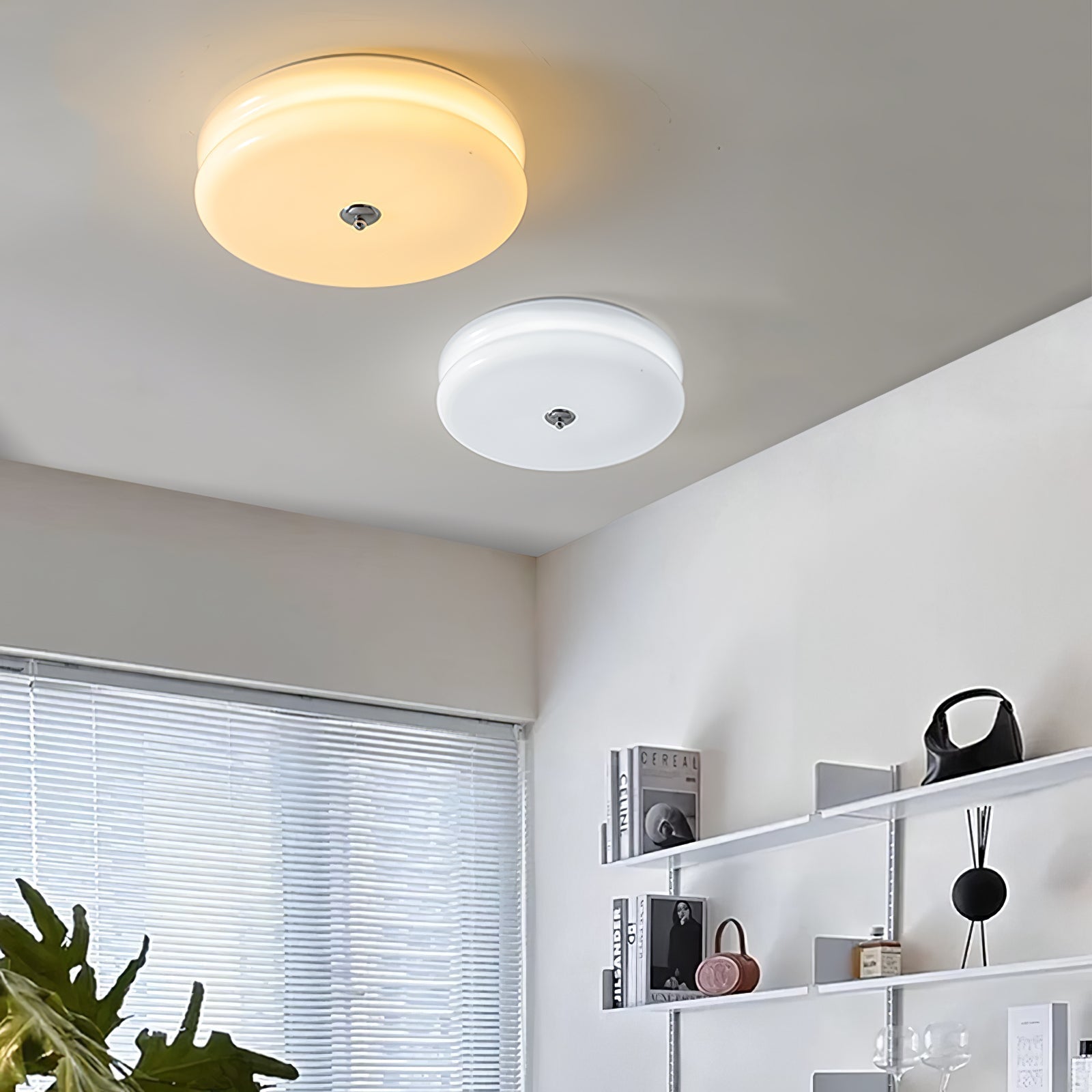 Art Deco Flush Mount Ceiling Light