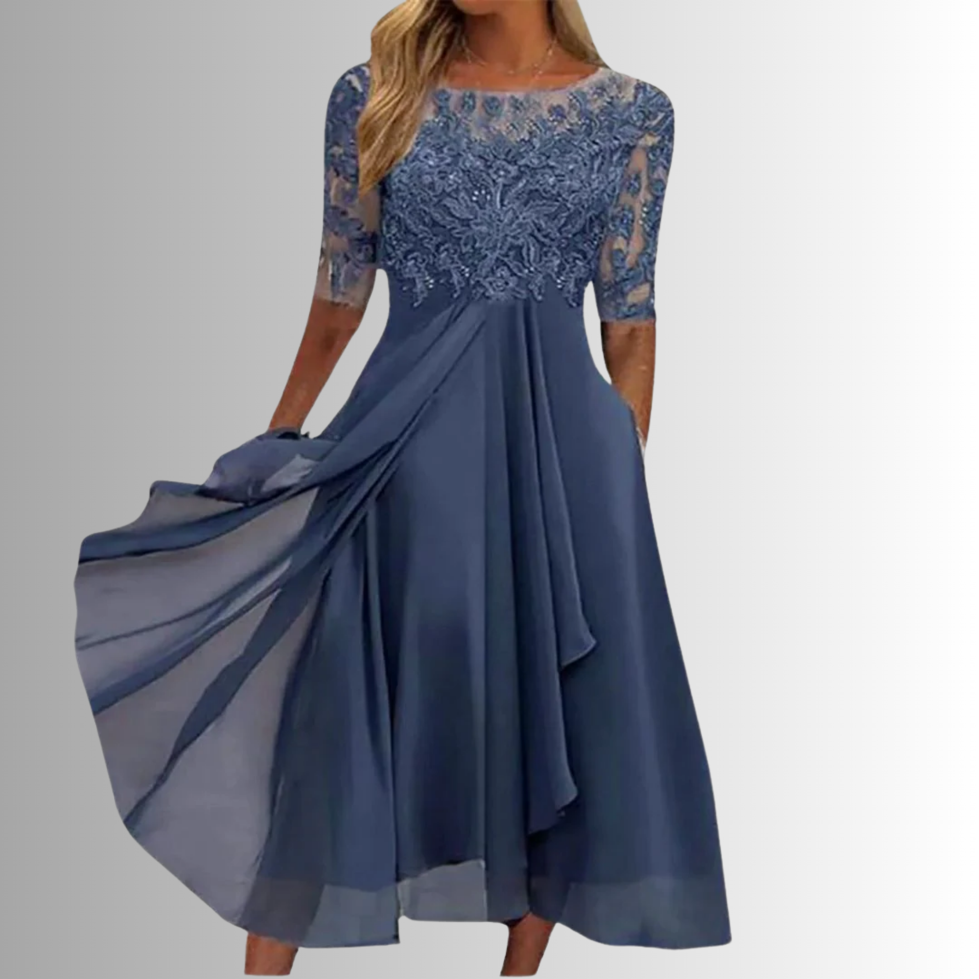 Aurora Elegant Lace Dress