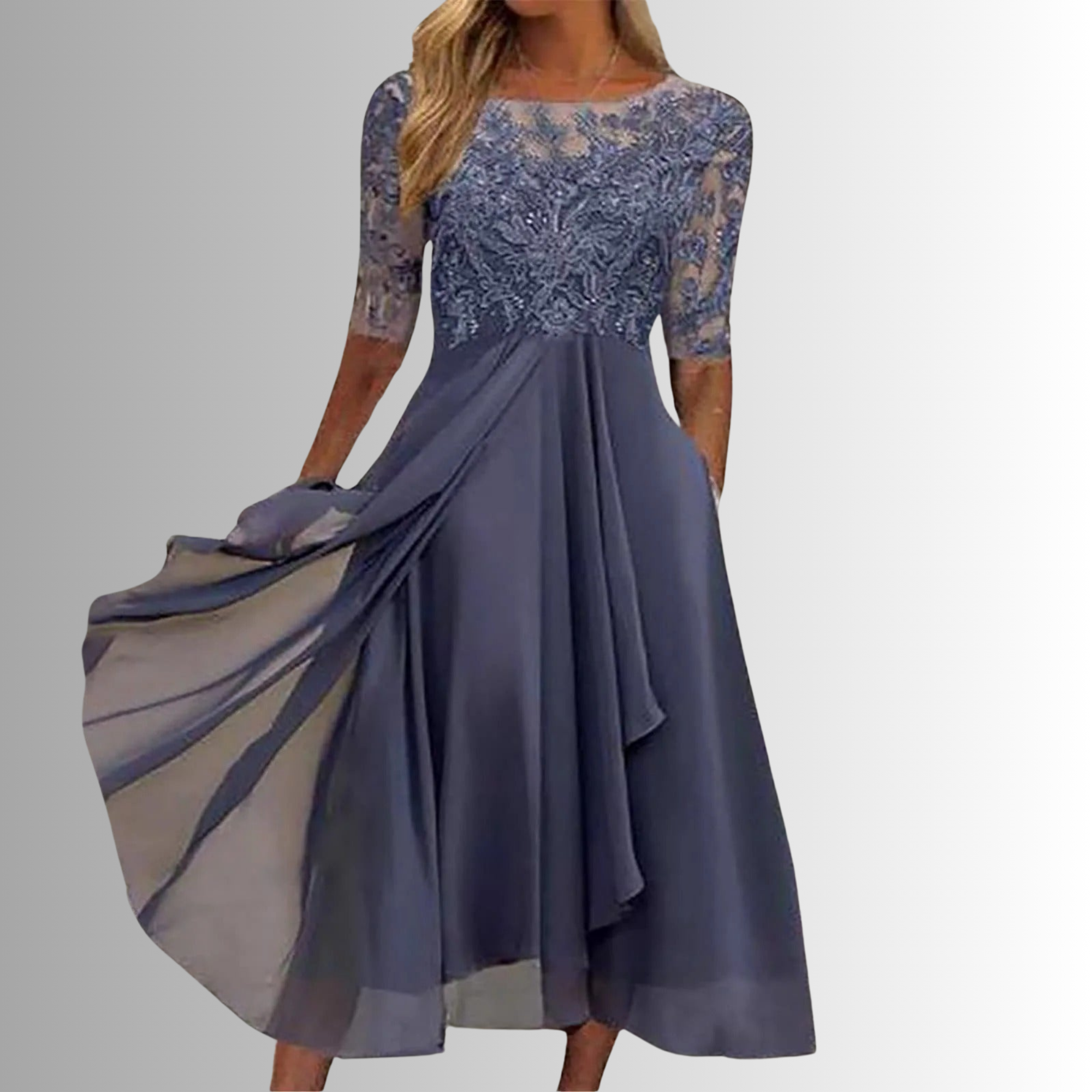 Aurora Elegant Lace Dress