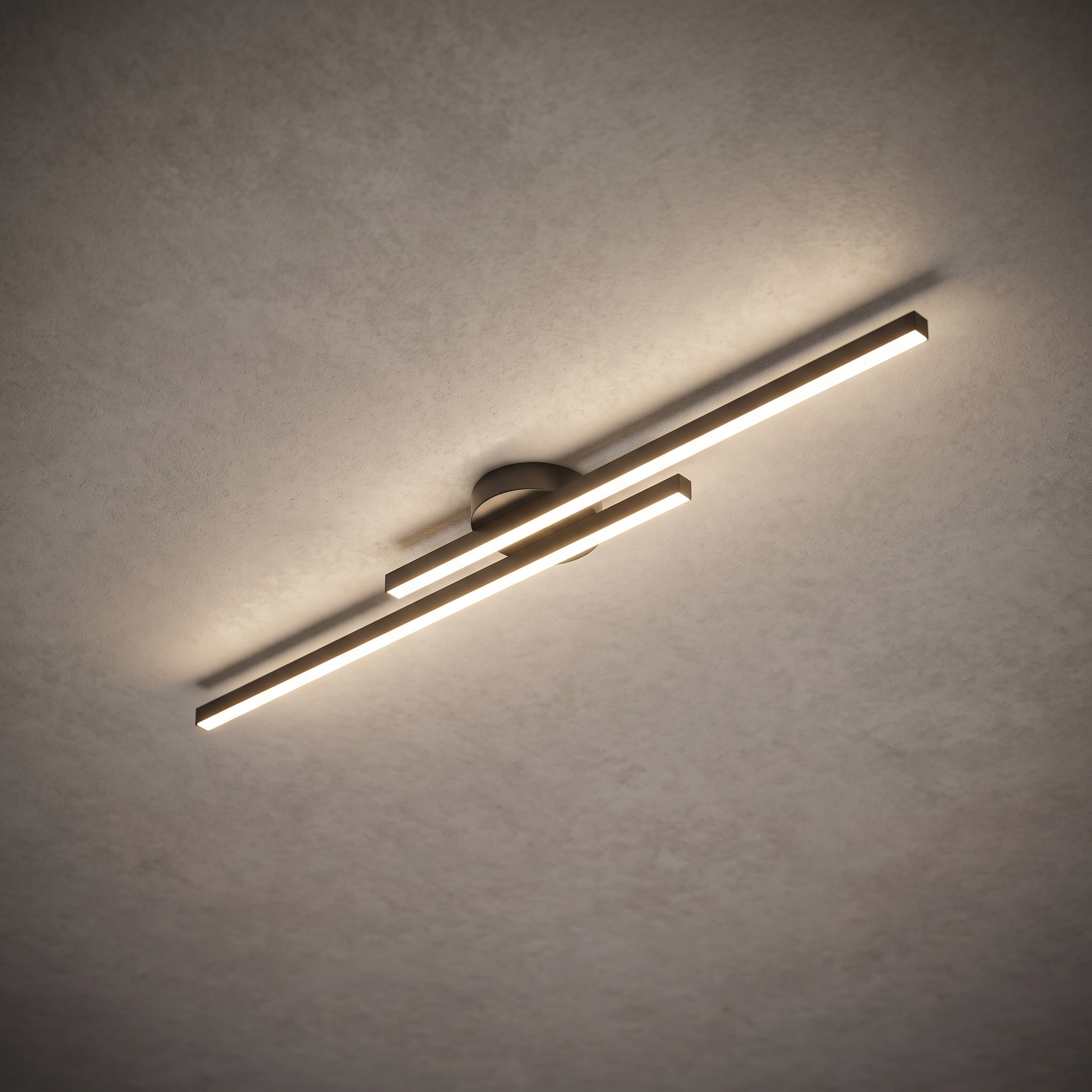 Dual Bar Linear LED Ceiling Light