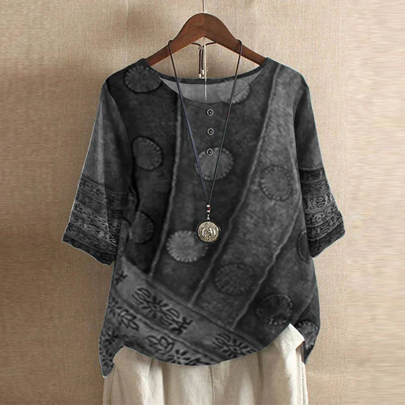 Eloise Retro-Inspired Blouse