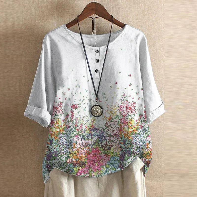 Eloise Retro-Inspired Blouse