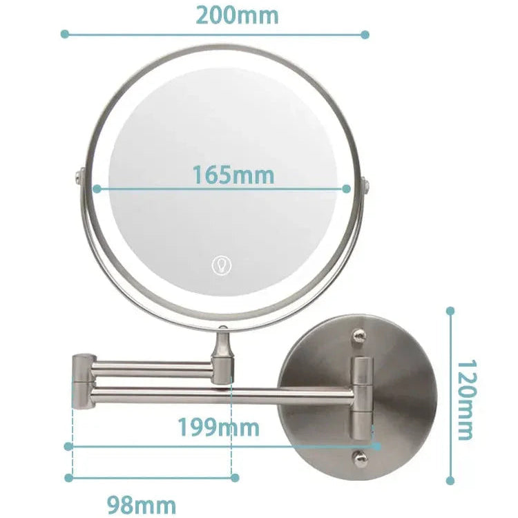 LED Magnifying Vanity Mirror