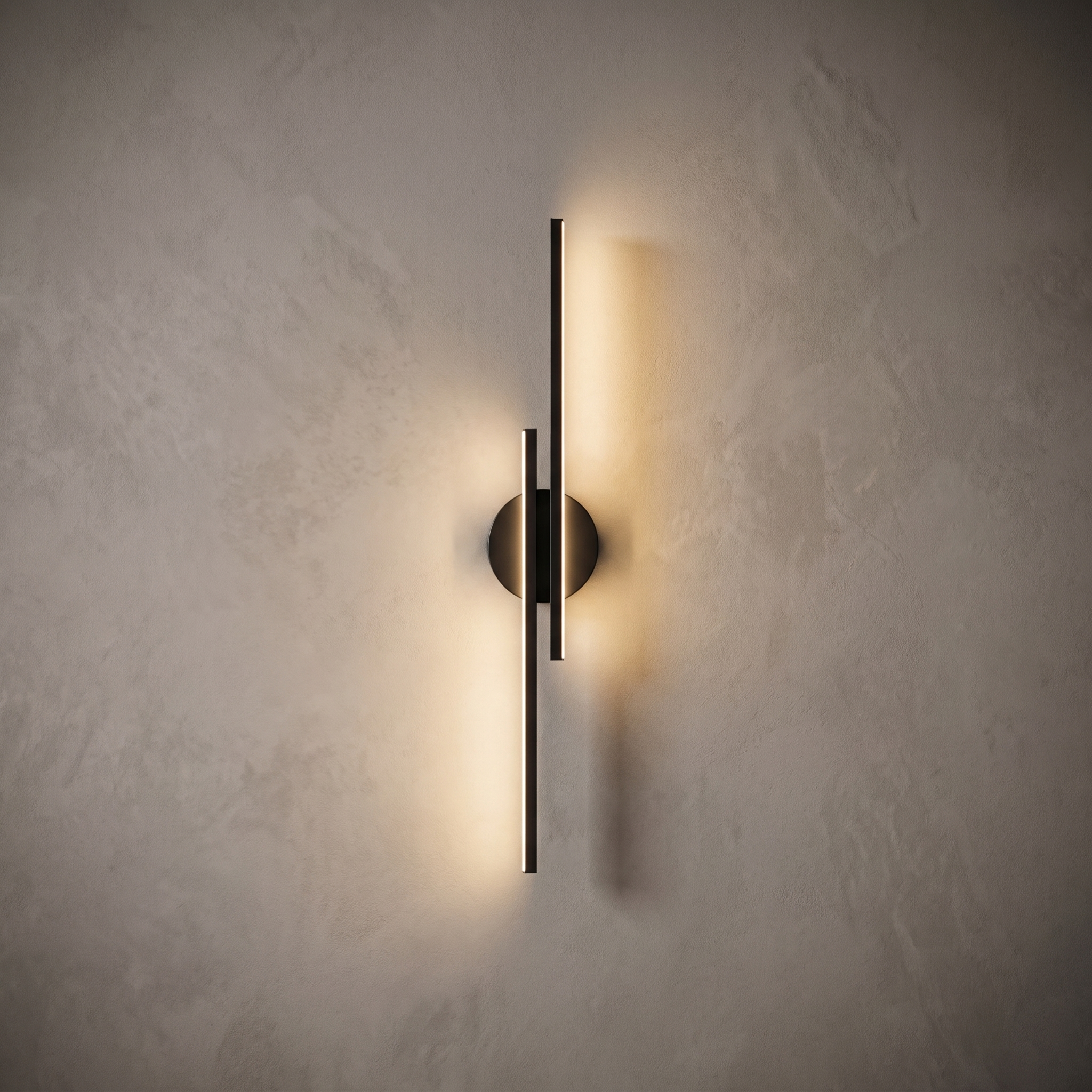Linear Disc Wall Sconce