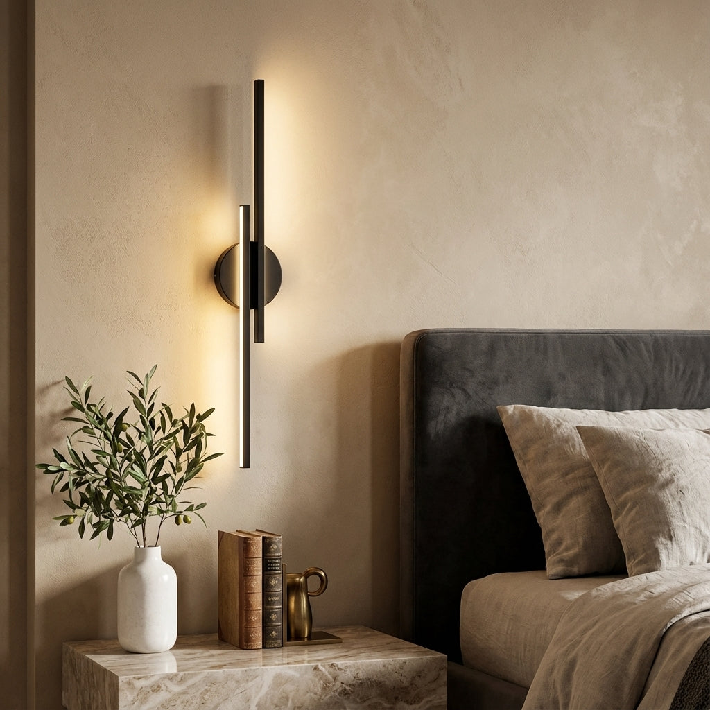 Linear Disc Wall Sconce