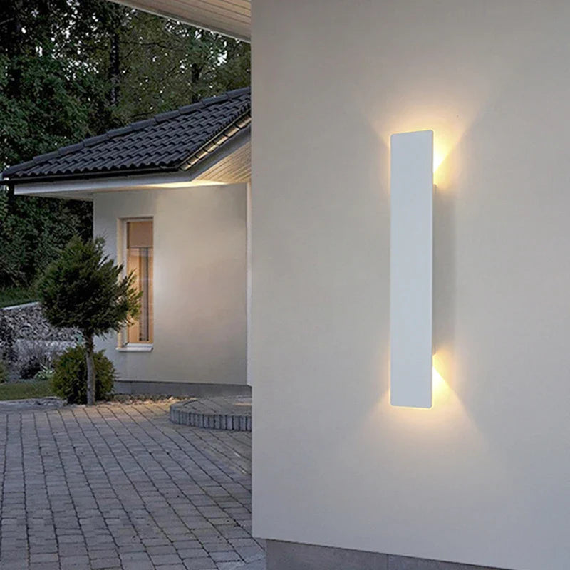 Linear Facade Wall Light