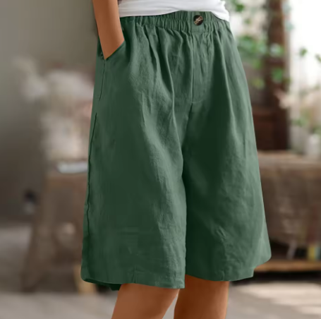 Nora Comfort Shorts - Green