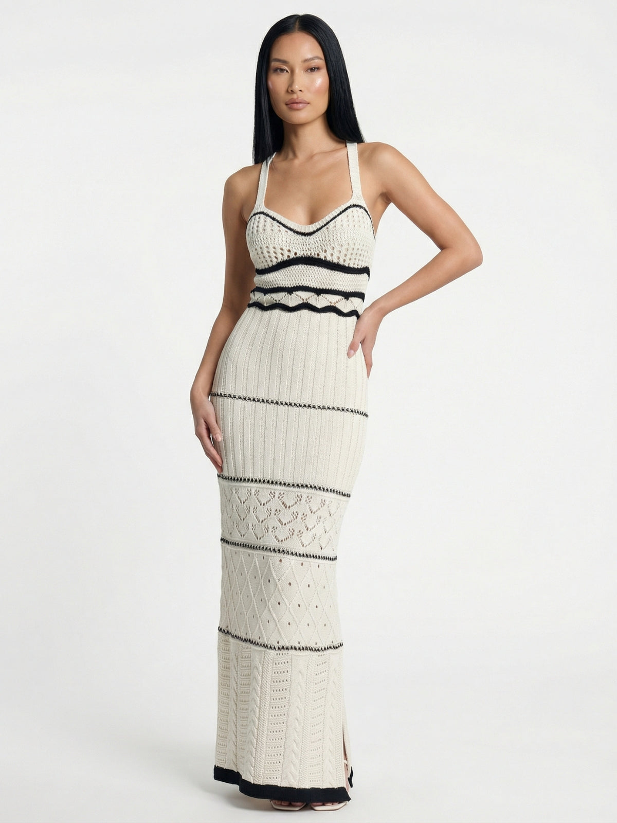 Sleeveless Knit Maxi Dress