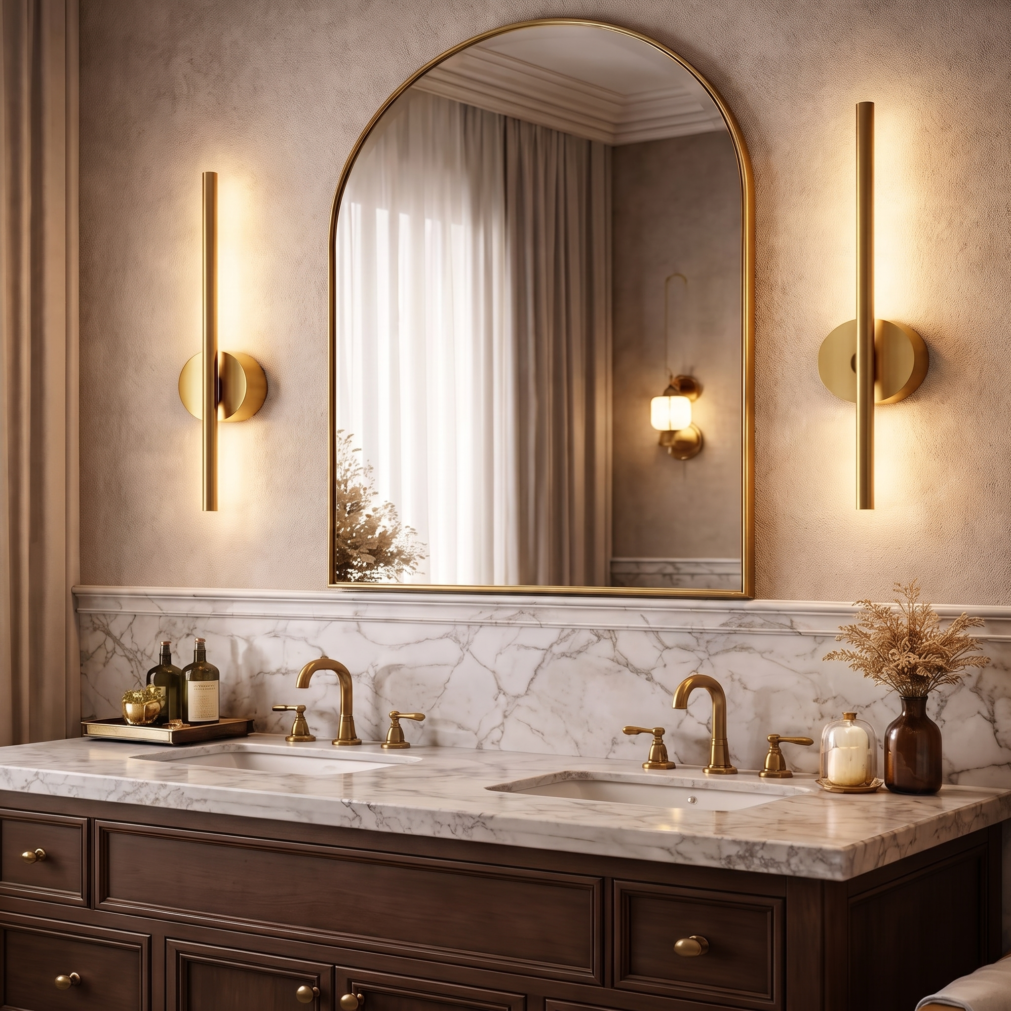 Slim Bar Cordless Wall Light