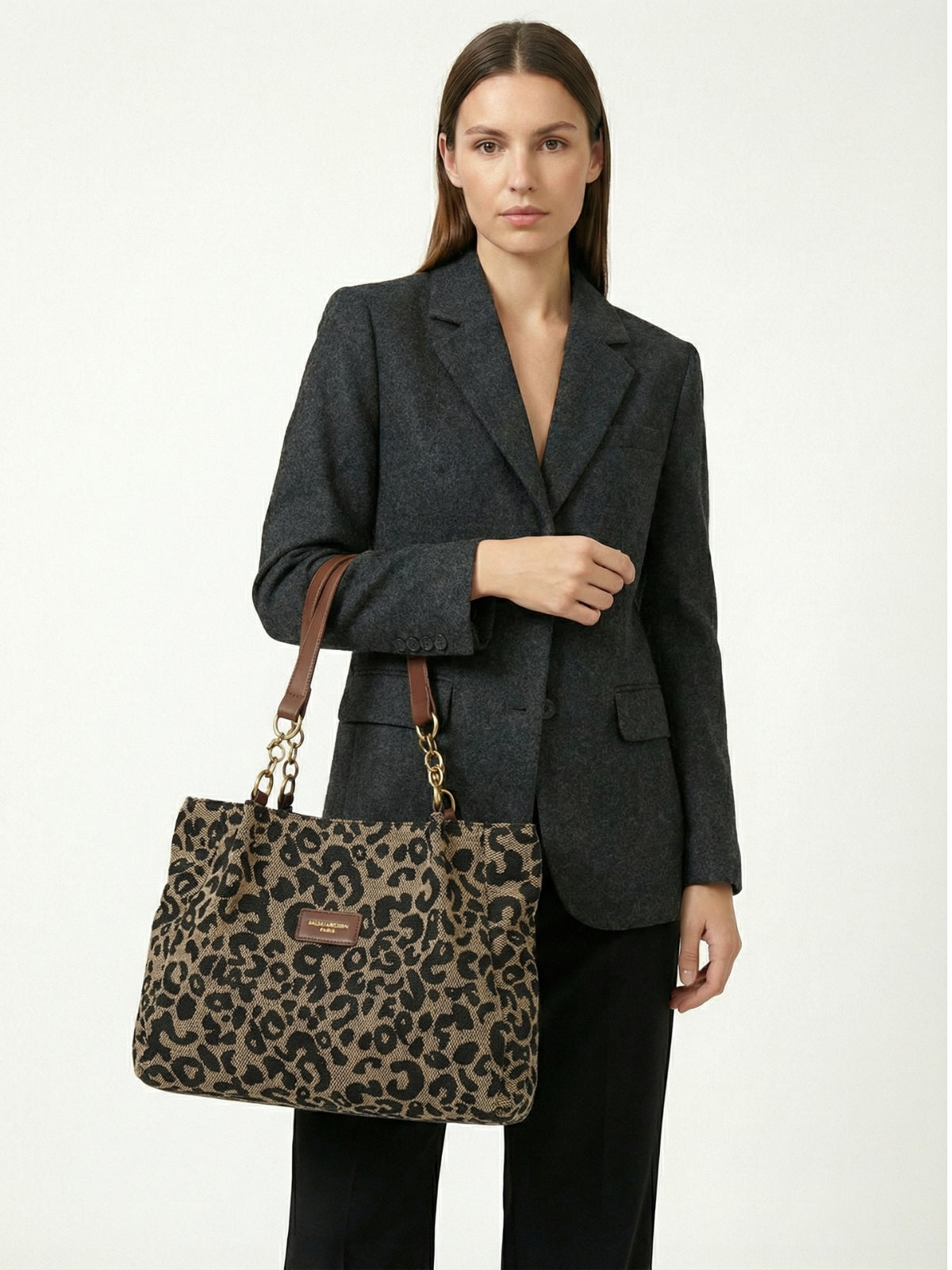 Leopard Print Tote Bag