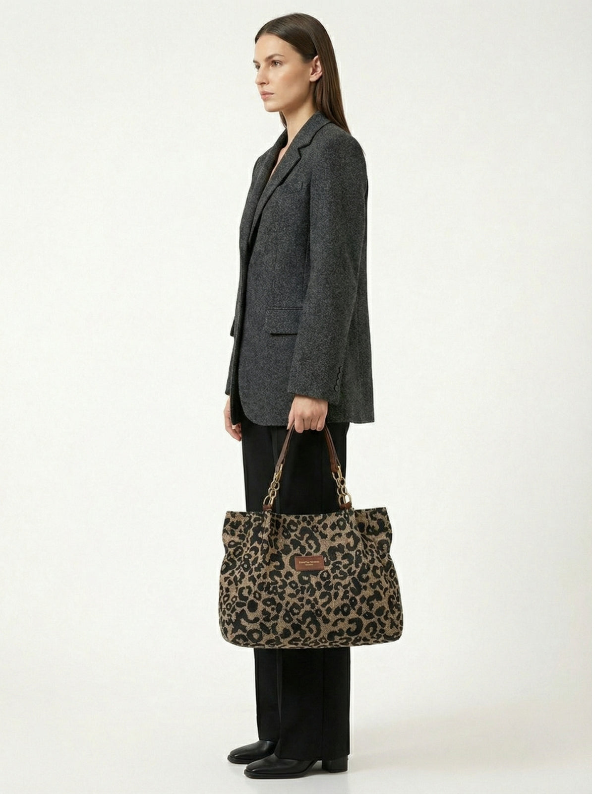 Leopard Print Tote Bag