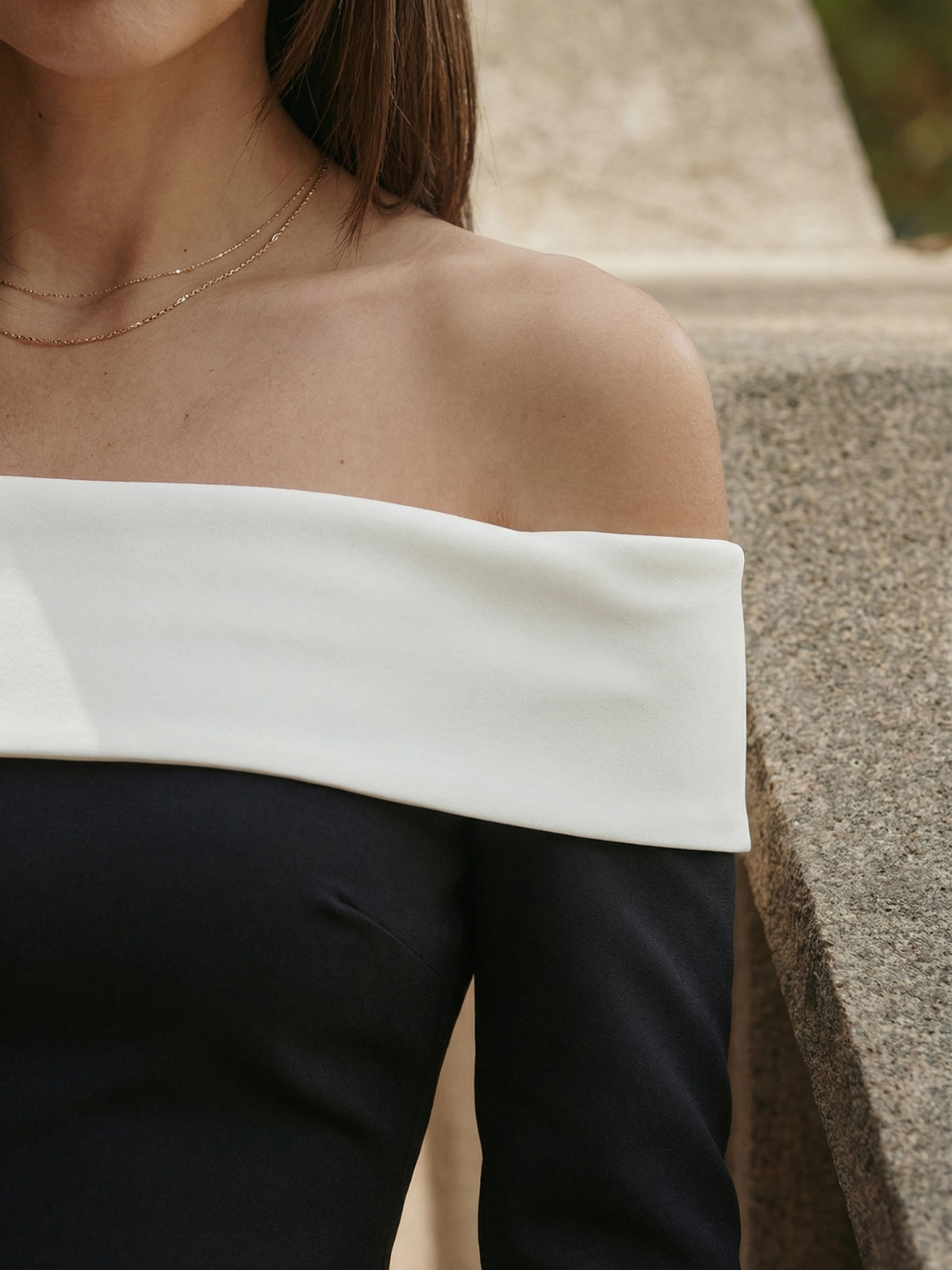 Off-Shoulder Mini Dress