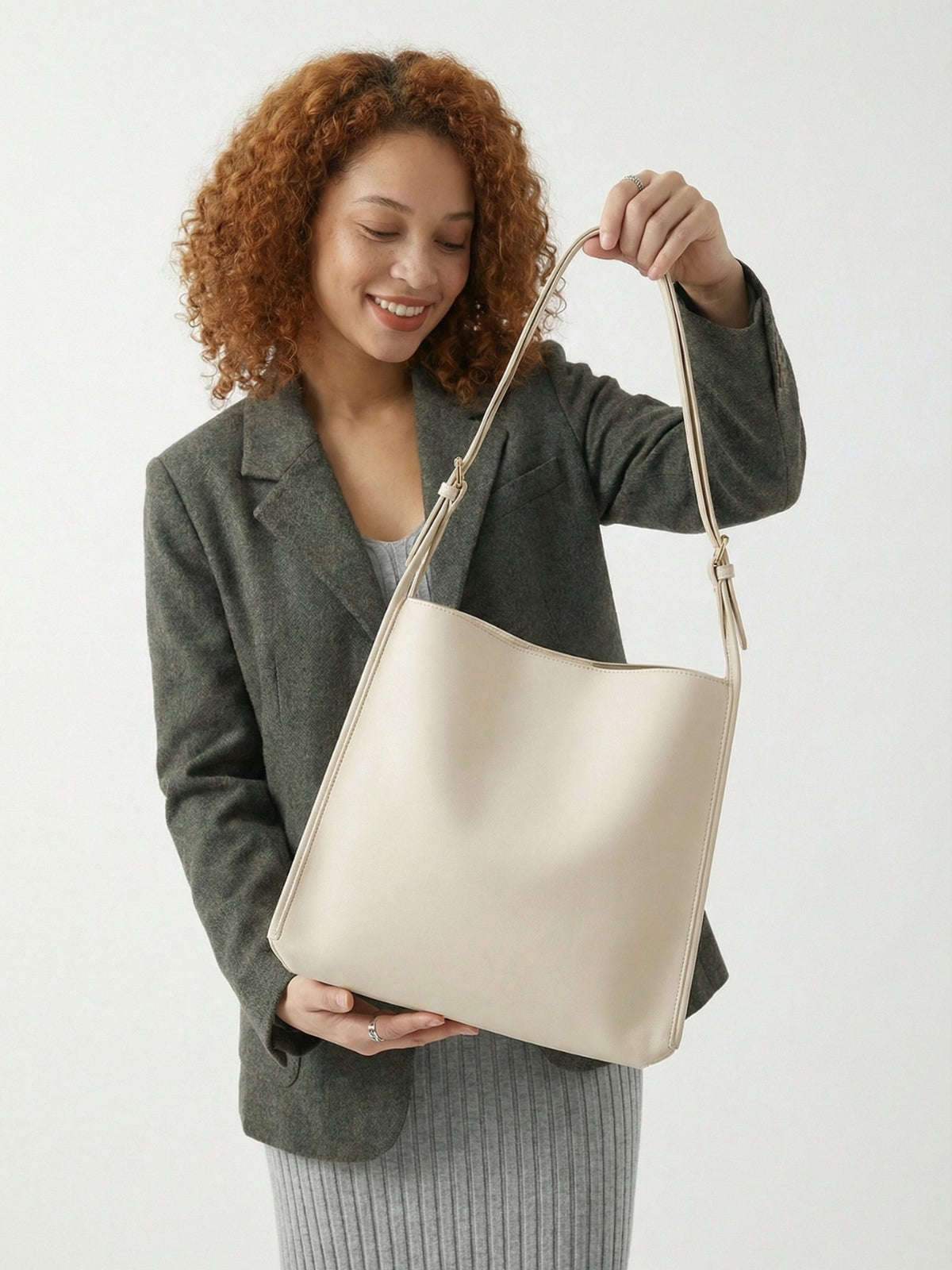 Arya Daily Vegan Leather Tote Bag