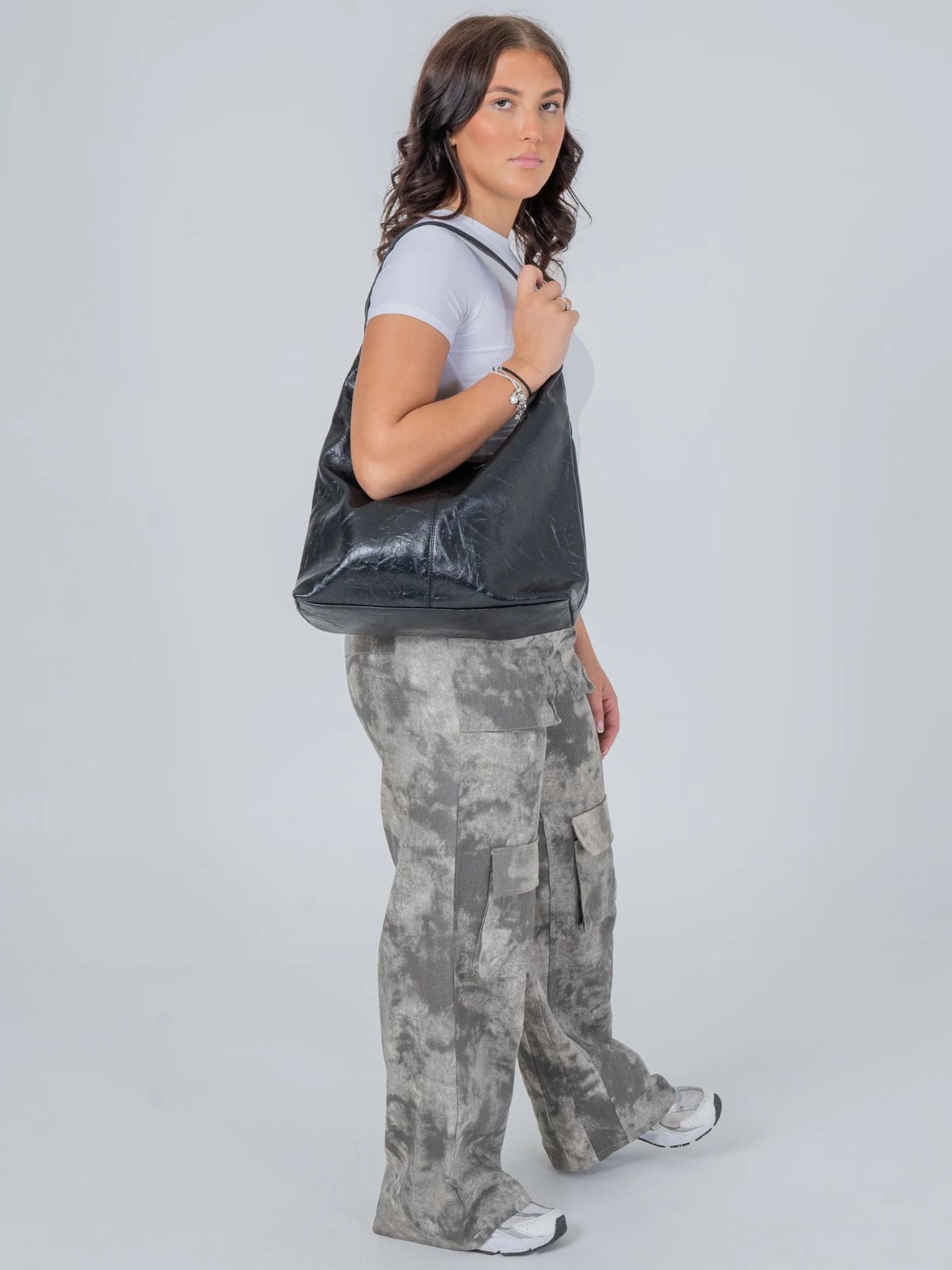 Scarlett Vegan Leather Hobo Bag