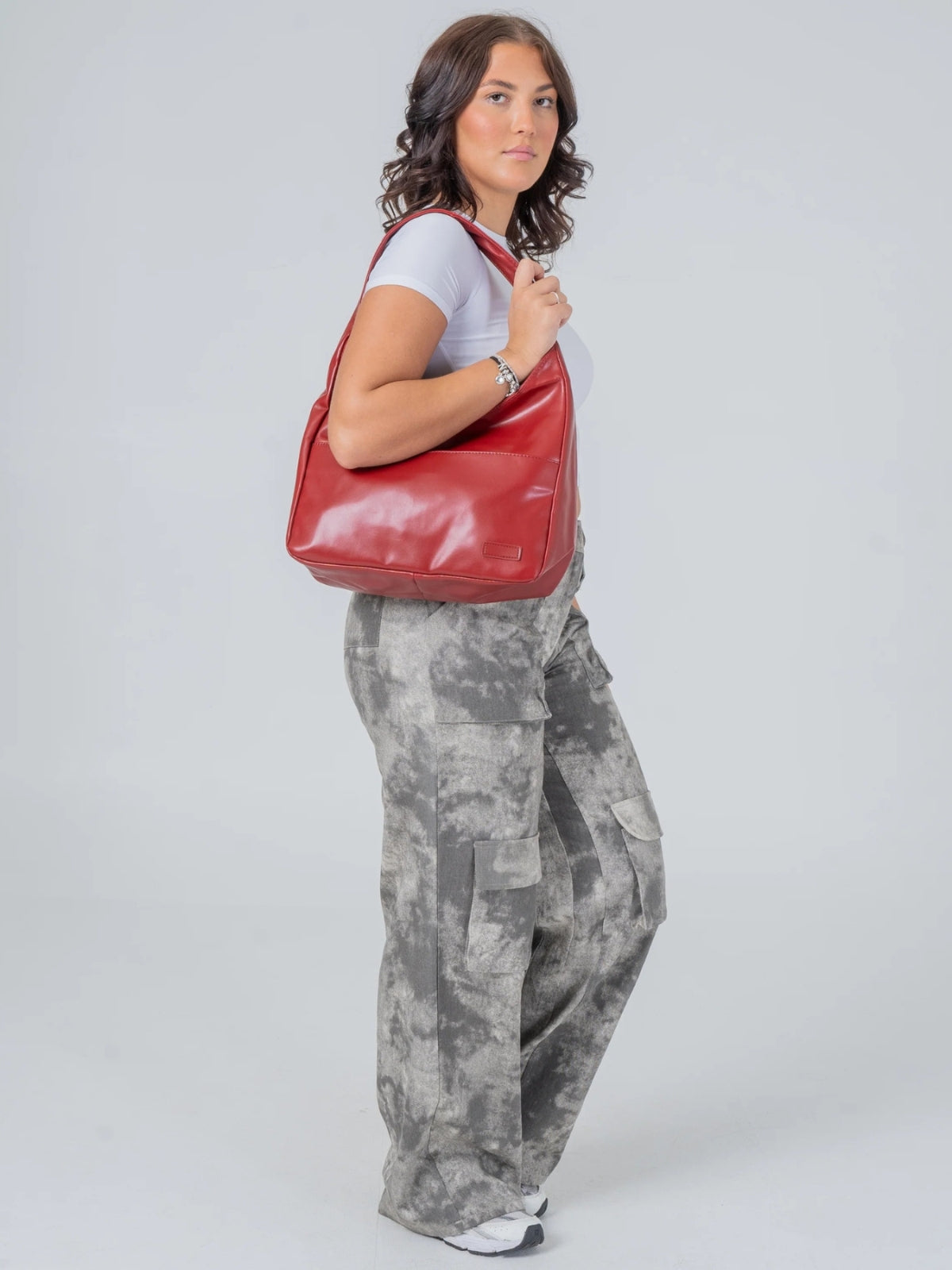 Everyday Vegan Leather Shoulder Bag