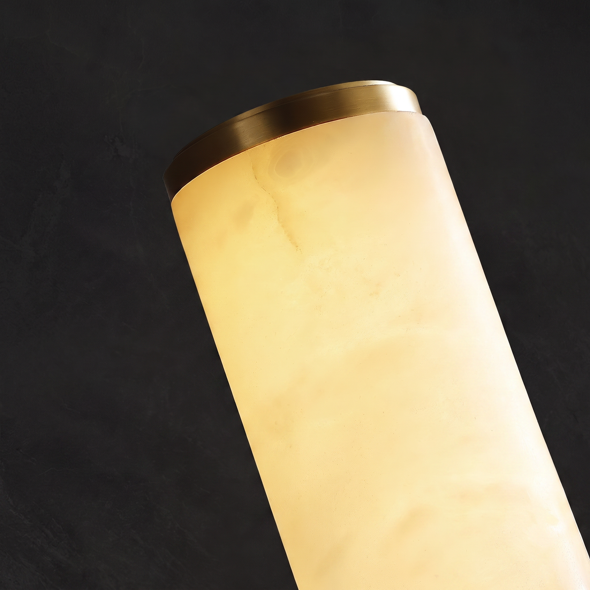 Alabaster Column Wall Sconce