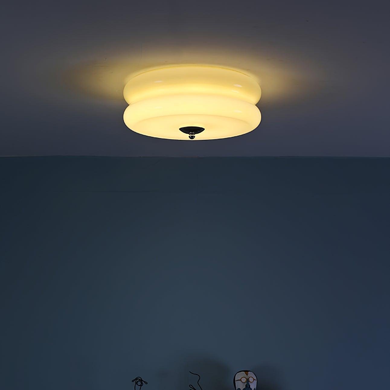 Art Deco Flush Mount Ceiling Light