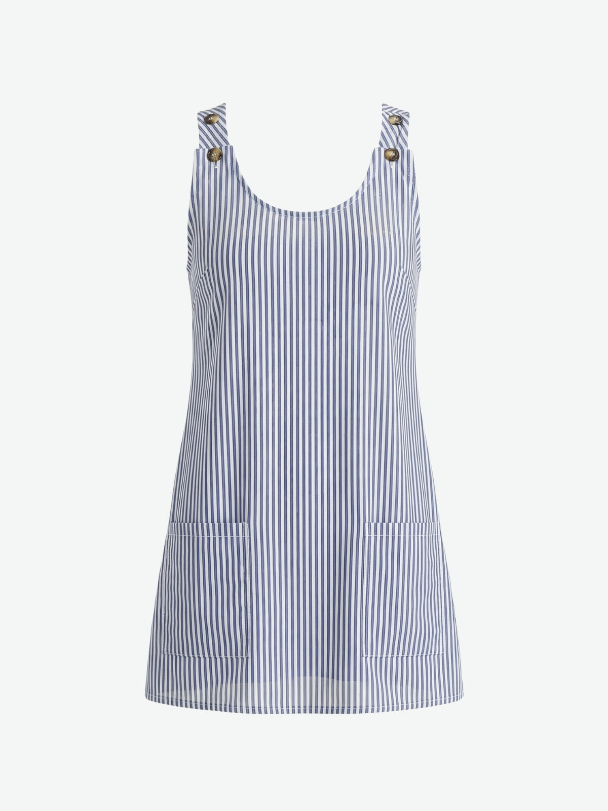 Casual Striped A-Line Mini Dress