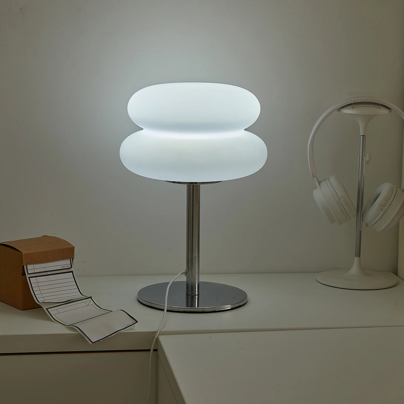 Dimmable Stacked Dome USB Table Lamp