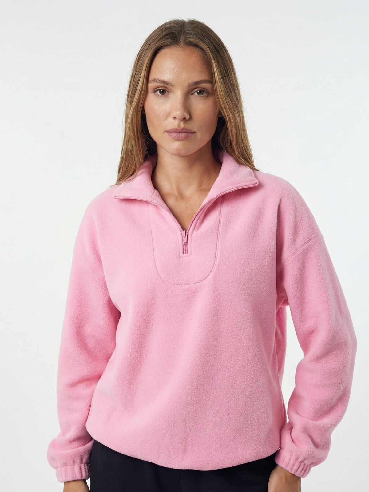 Fleece Half Zip Pullover