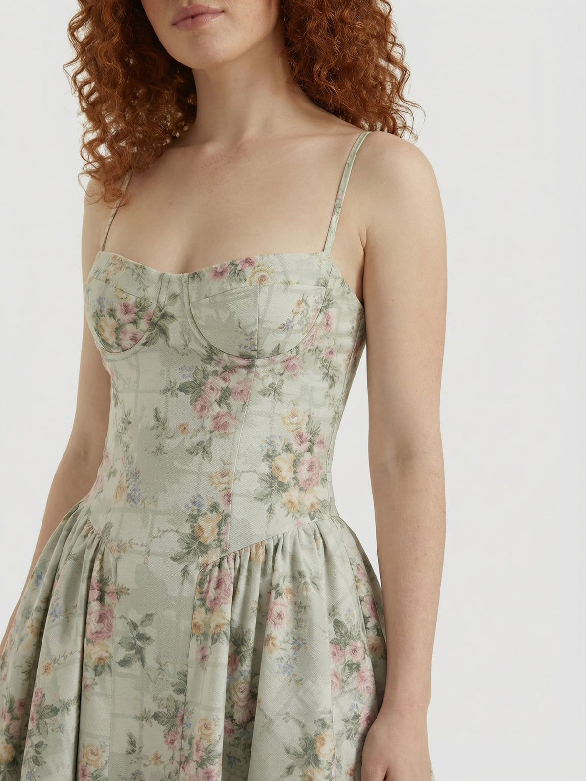 Floral Summer Midi Dress