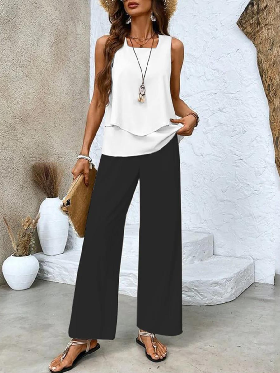 Genevieve Chic Two-Piece Ensemble