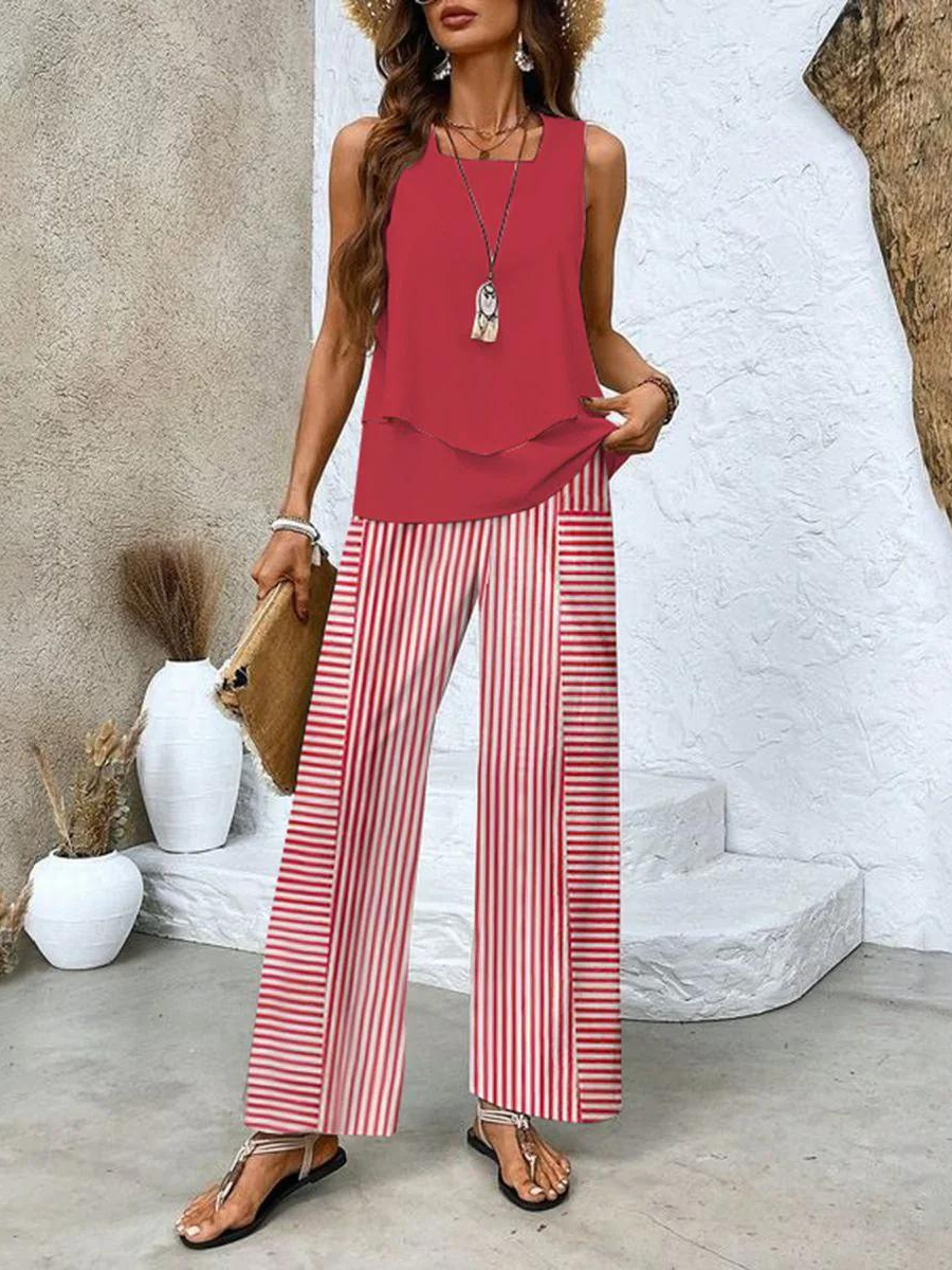 Genevieve Chic Two-Piece Ensemble