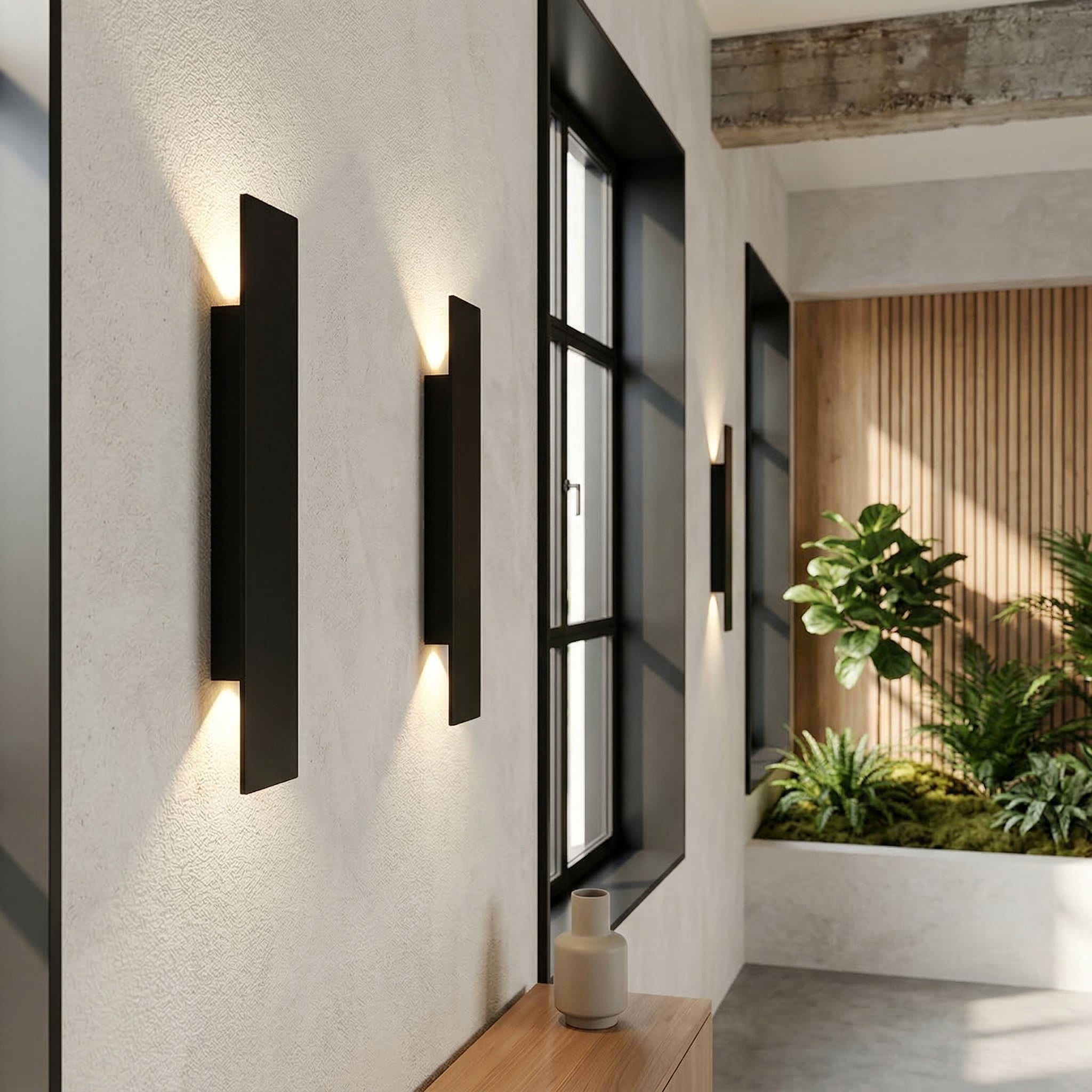 Linear Facade Wall Light