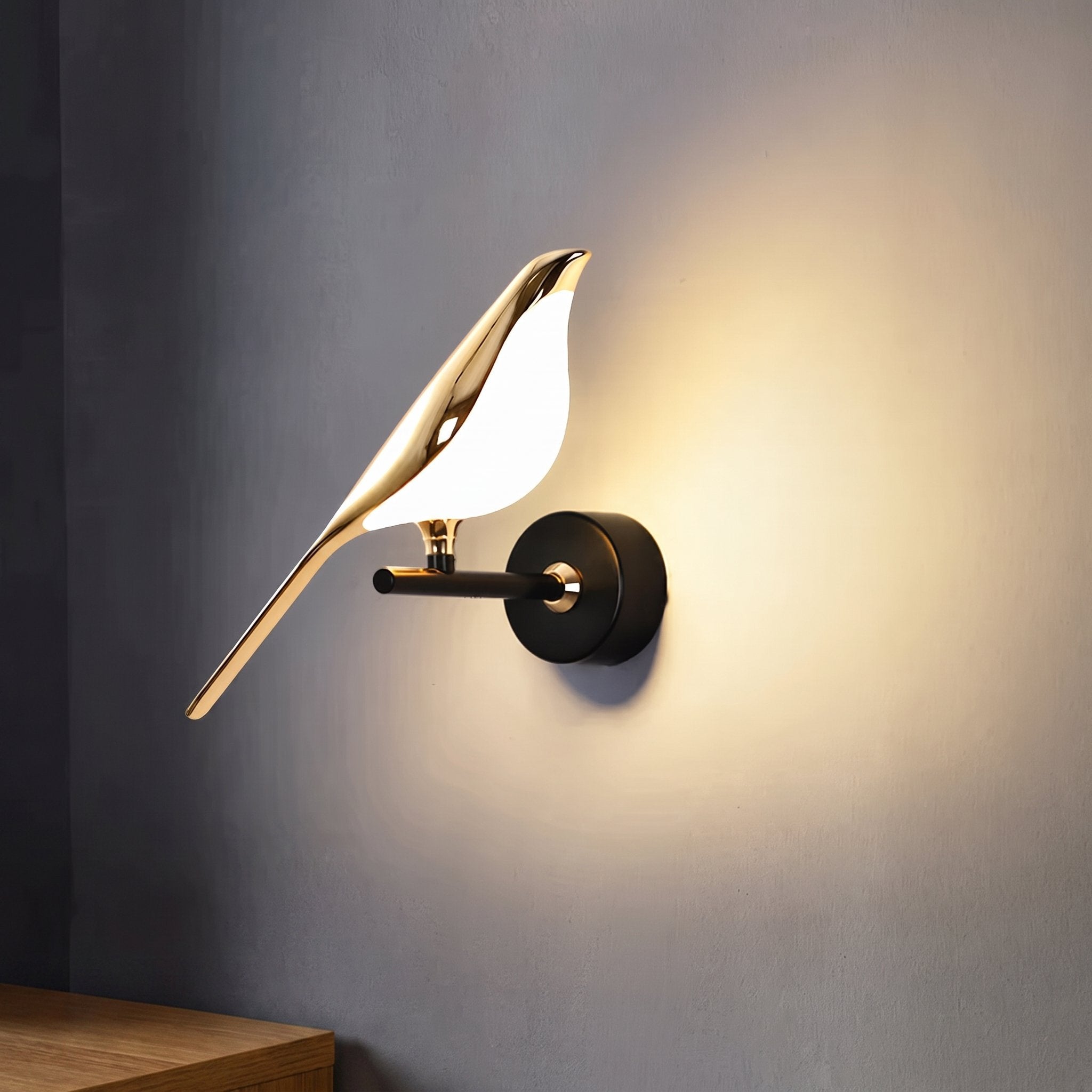 Magnetic Bird Wall Sconce