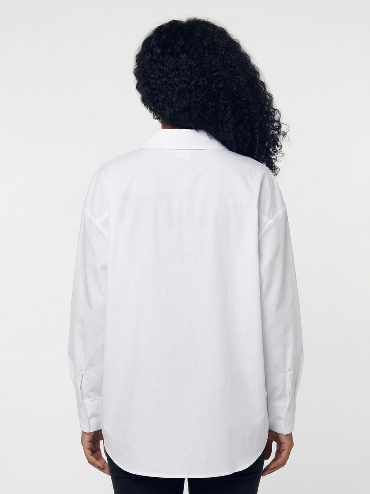 Oversized Button-Down Shirt