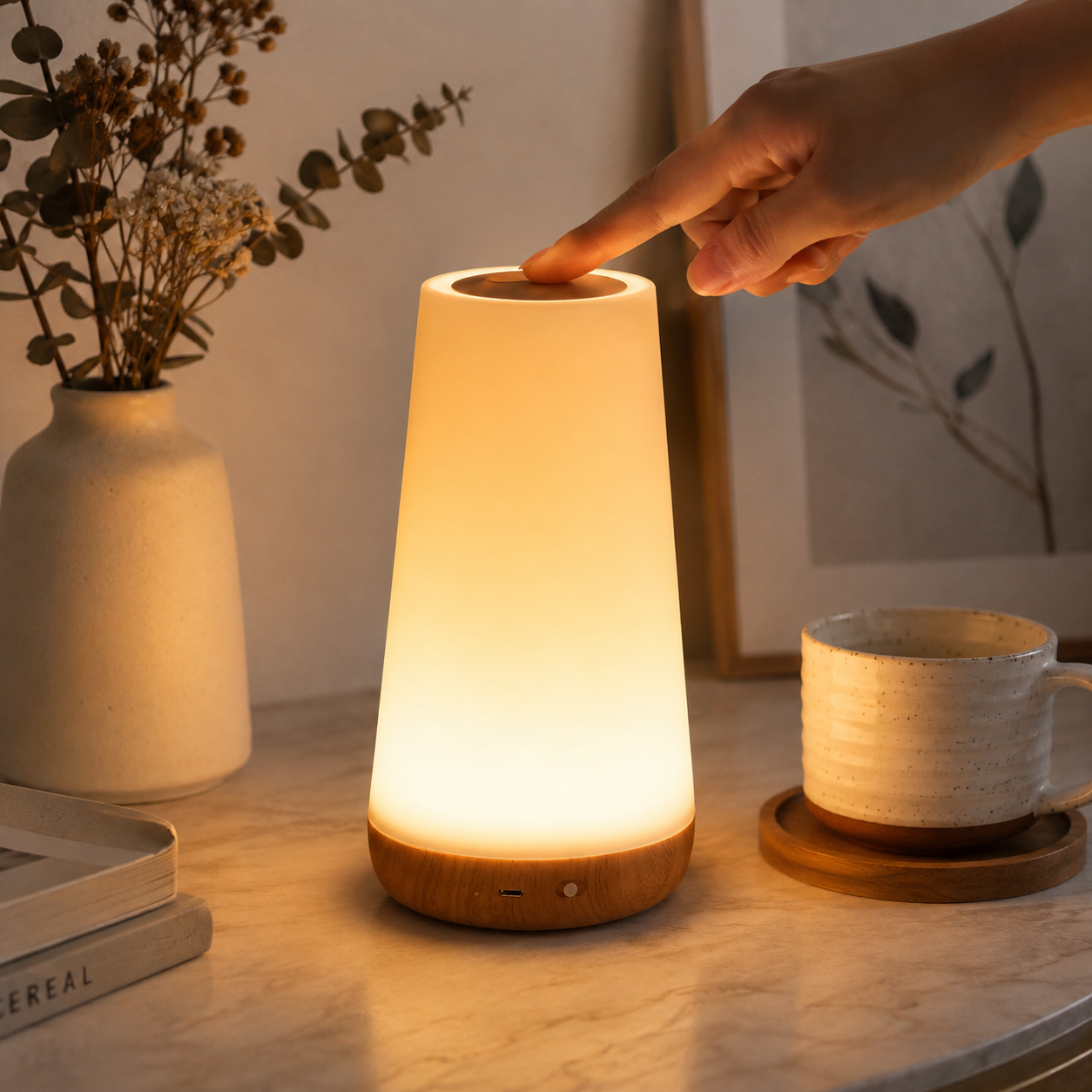 Rechargeable RGB Touch Table Lamp