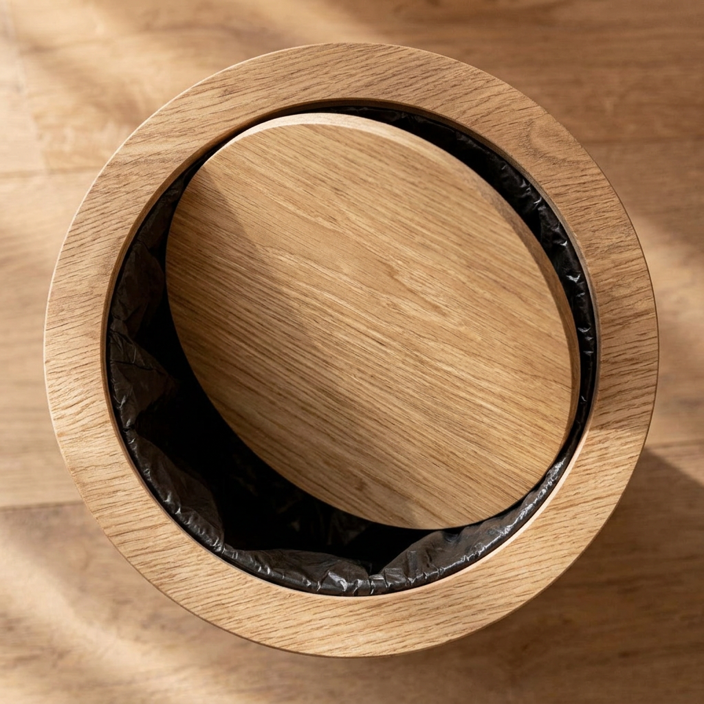 Rotating Lid Waste Bin