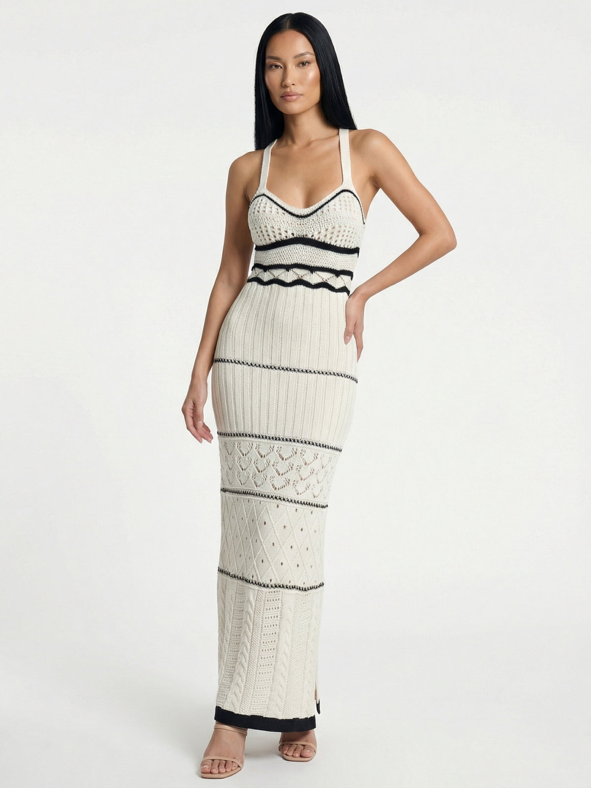 Sleeveless Knit Maxi Dress