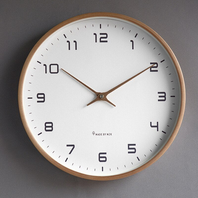 Solid Wood Wall Clock