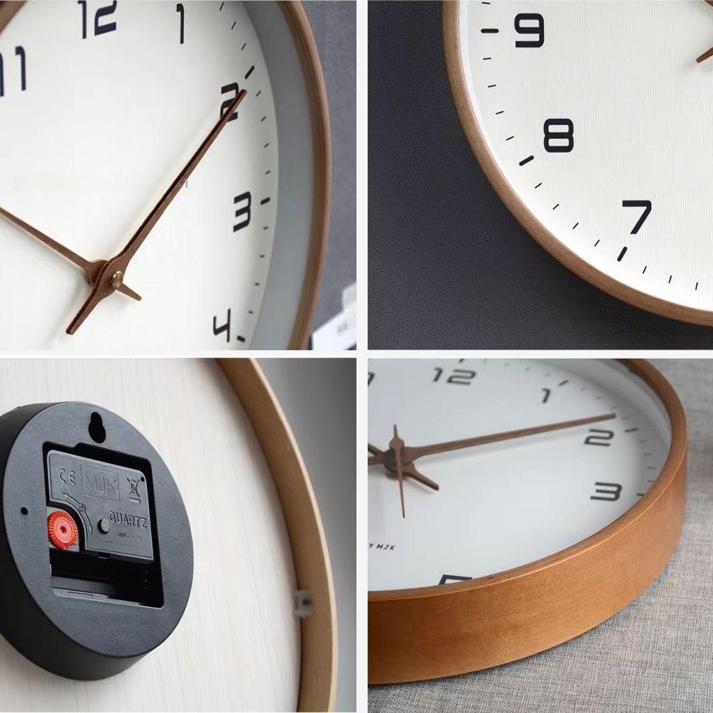 Solid Wood Wall Clock