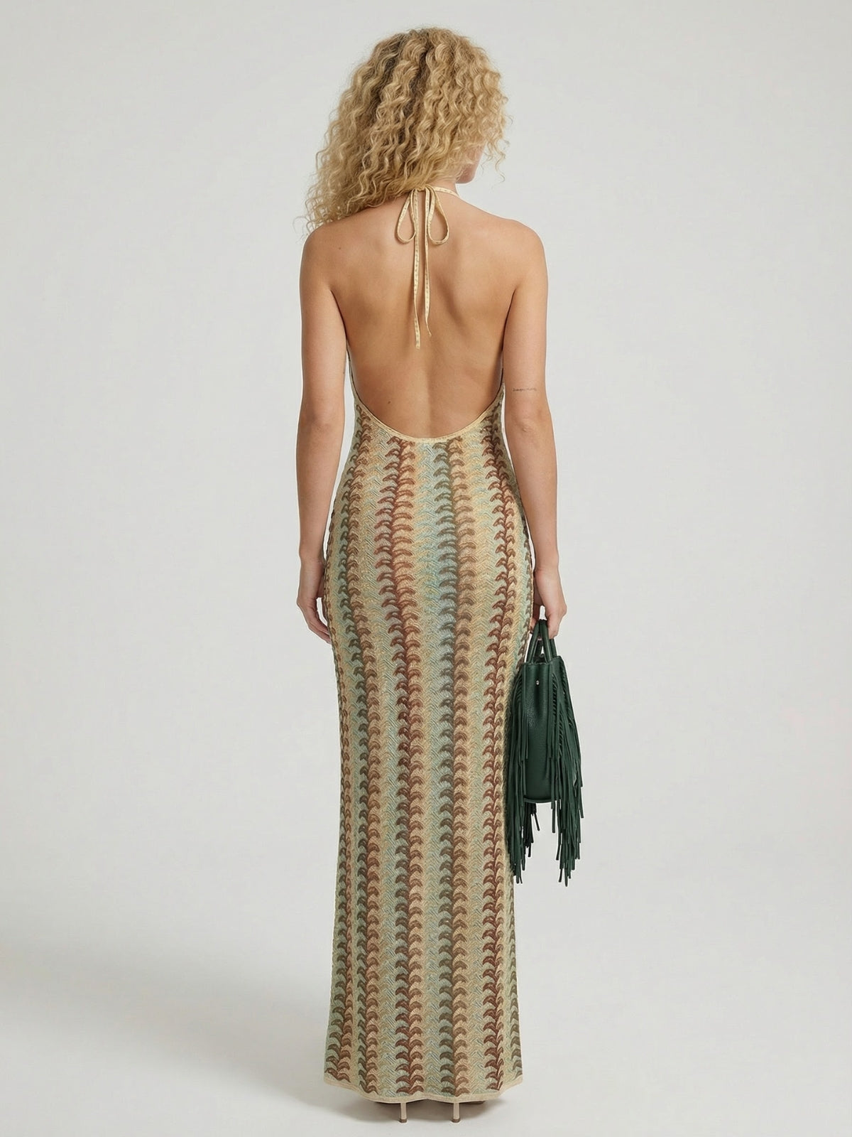 Summer Knit Maxi Dress