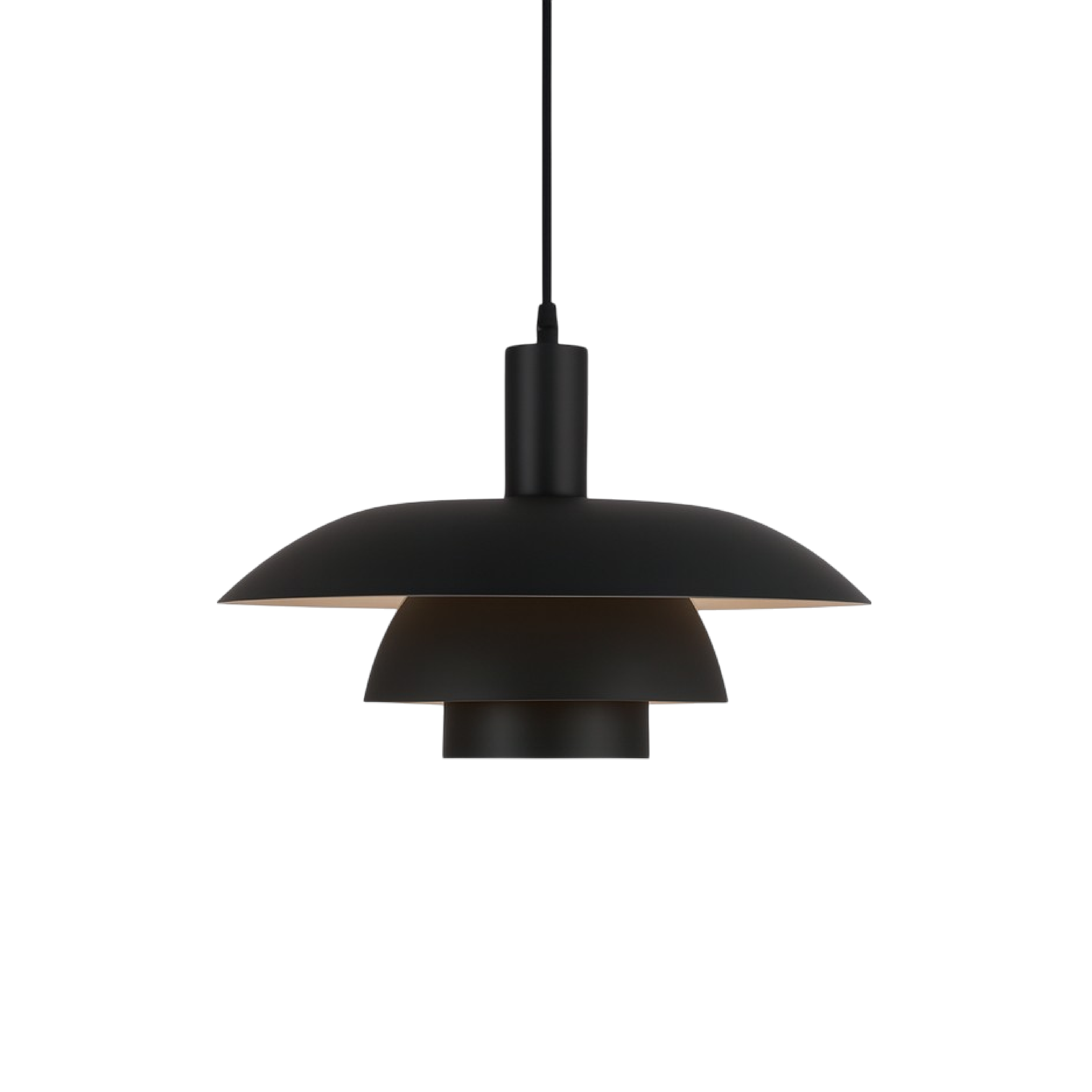 Tiered Cone Pendant Light