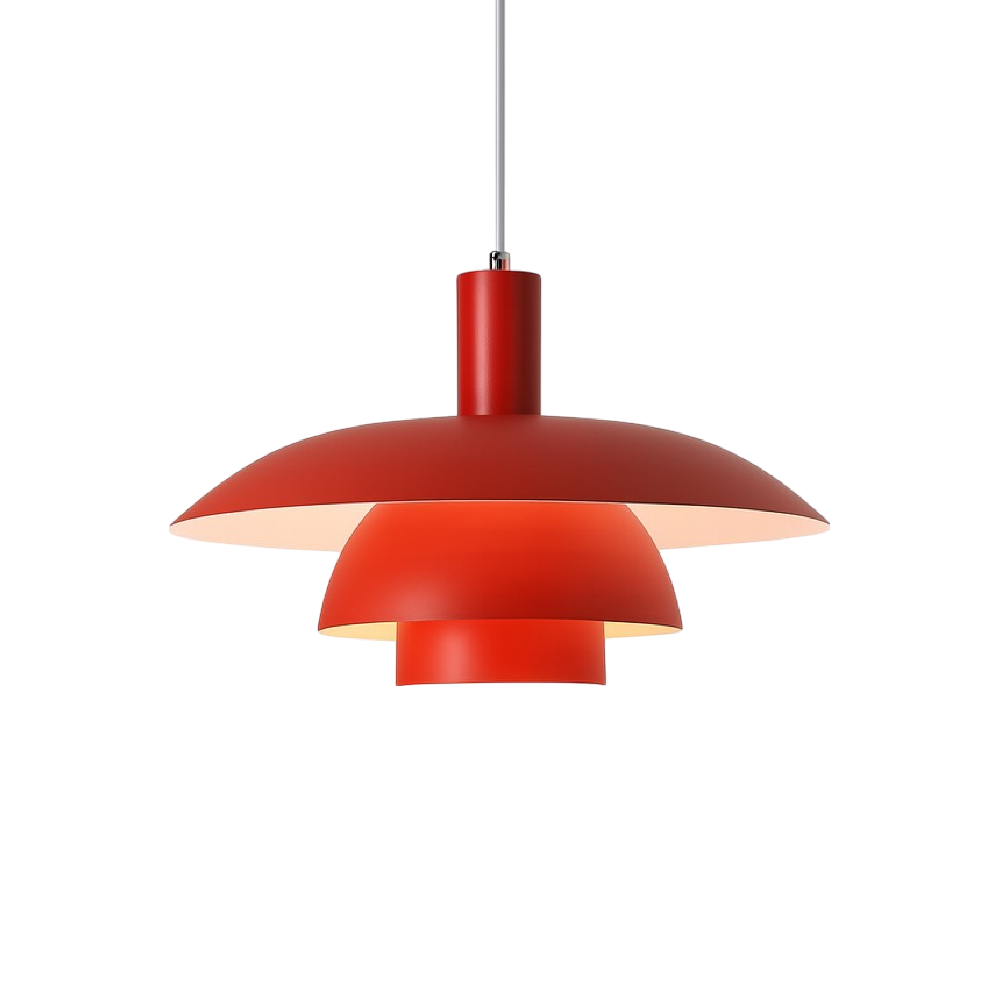 Tiered Cone Pendant Light