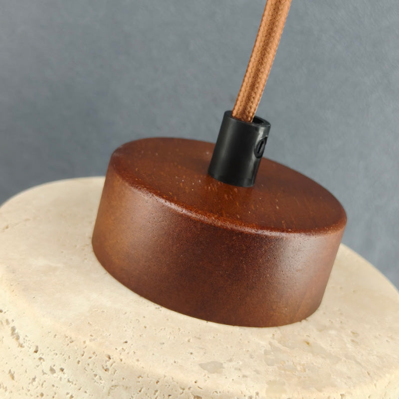 Travertine Pendant Light