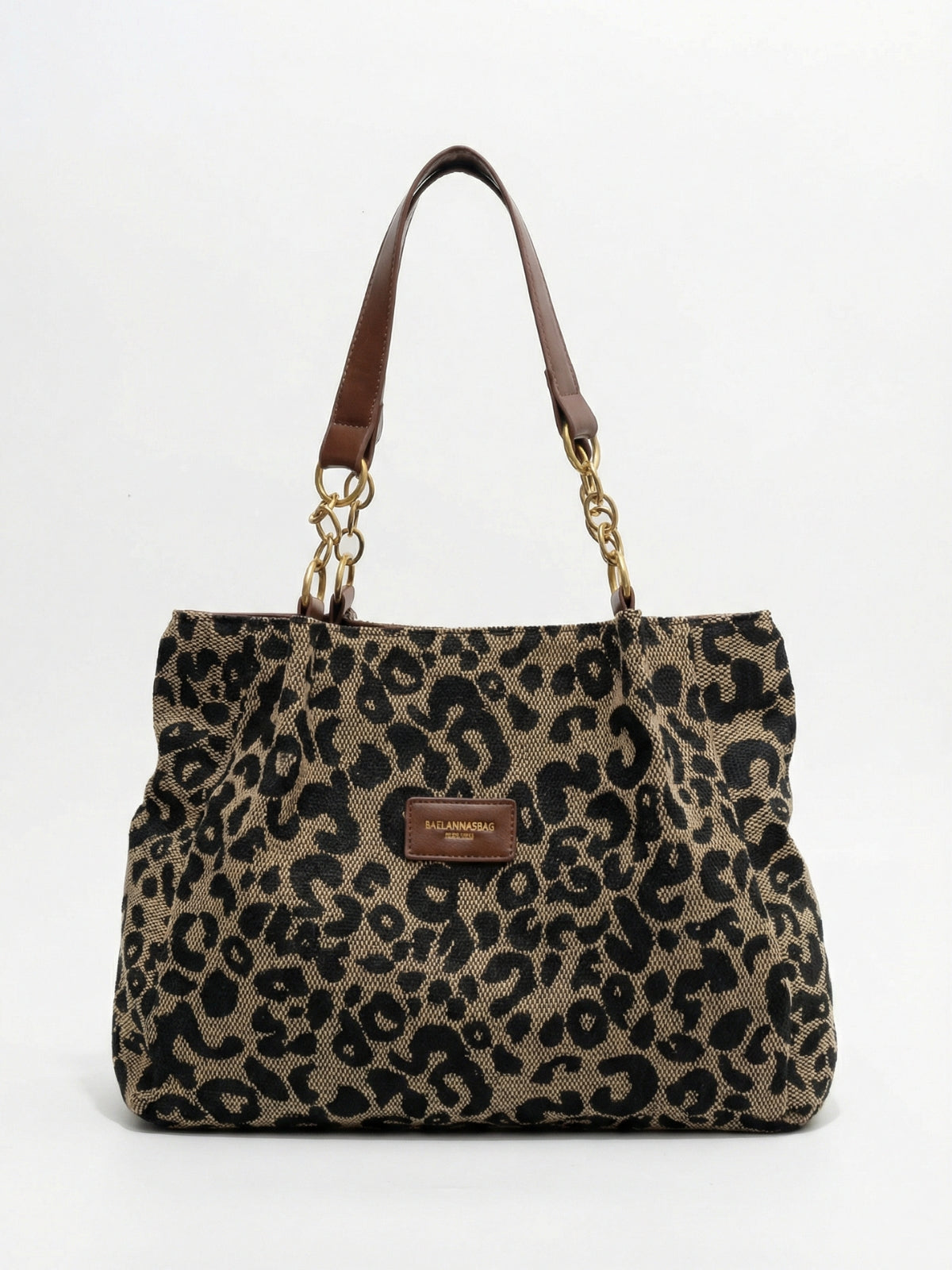 Leopard Print Tote Bag