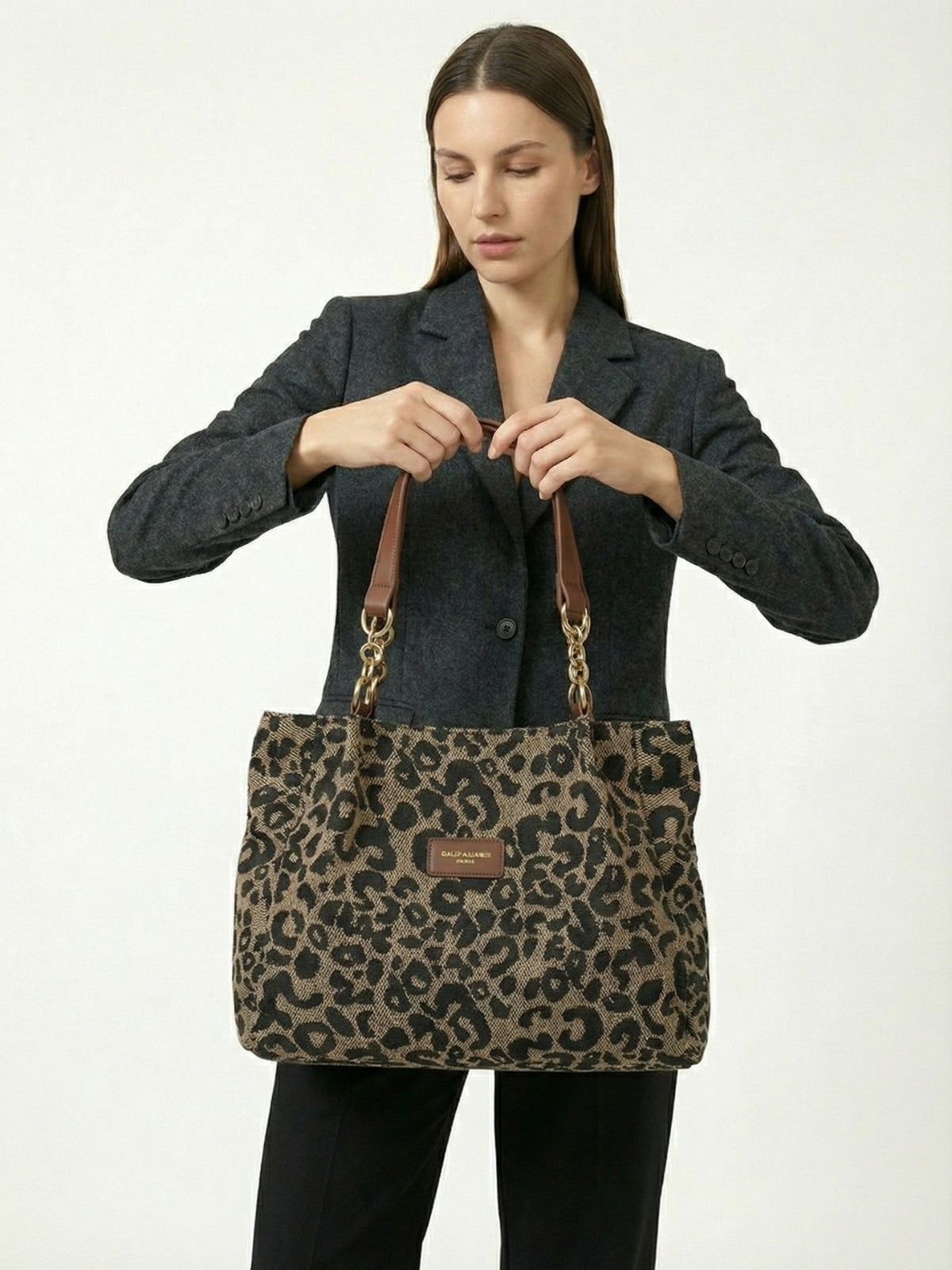 Leopard Print Tote Bag